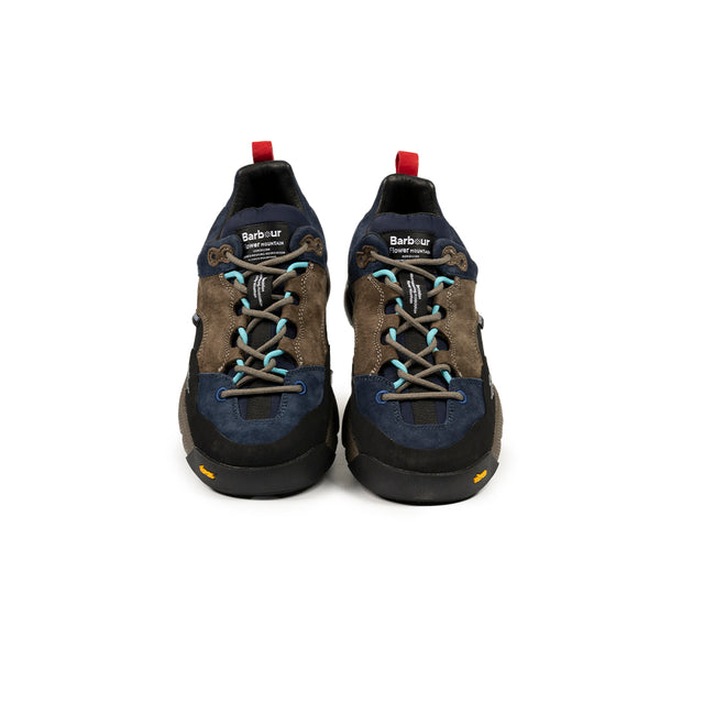 Sneakers Barbour x Flower Mountain -Back Country - (Nero, Verde Oliva e Blu)