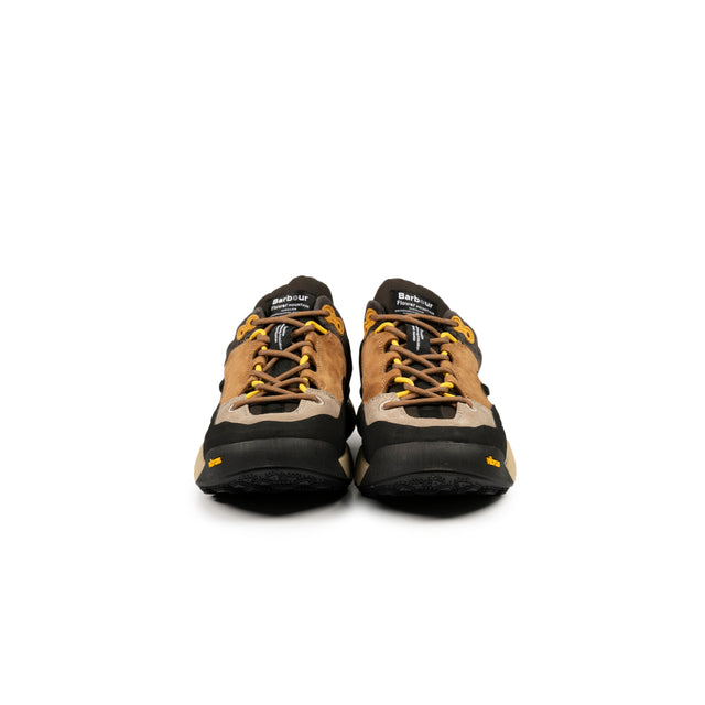 Sneakers Barbour x Flower Mountain -Back Country - (Nero, Grigio Scuro, Grigio chiaro , Marrone chiaro).