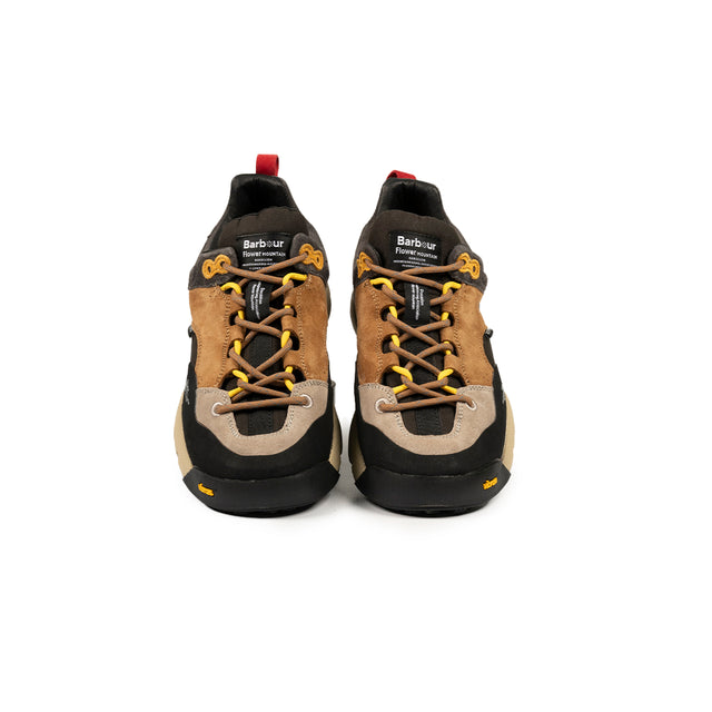 Sneakers Barbour x Flower Mountain -Back Country - (Nero, Grigio Scuro, Grigio chiaro , Marrone chiaro).
