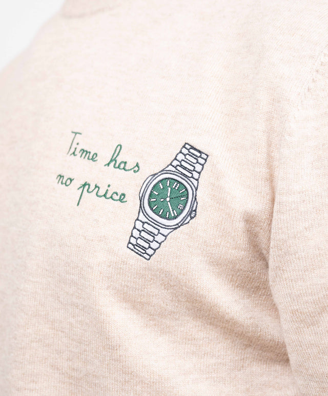 Saint Barth maglione - time no price, beige chiaro