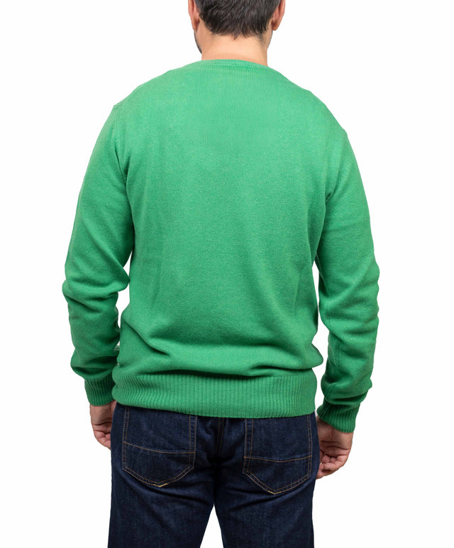 Customer Lovers & Knit maglione - girocollo, verde acido