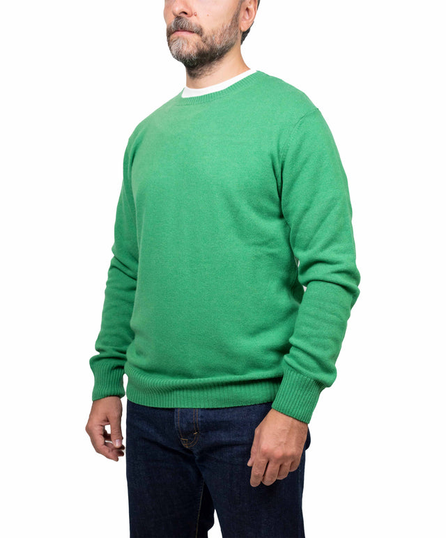 Customer Lovers & Knit maglione - girocollo, verde acido