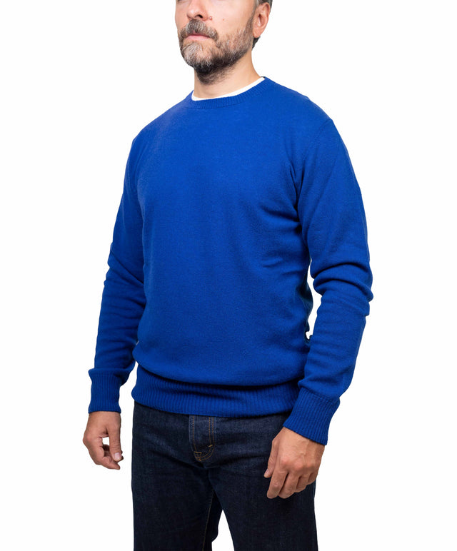 Customer Lovers & Knit maglione - girocollo, bluette
