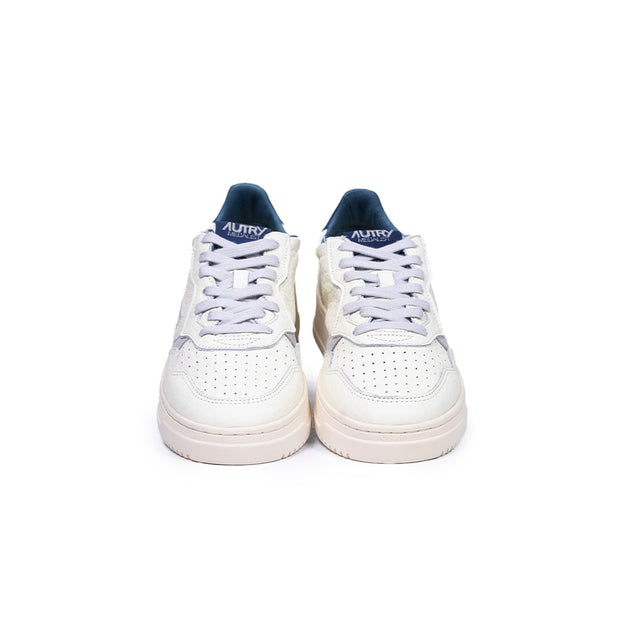 Sneakers Autry- medalist low man nbk/ele/suede blu depth e vapor