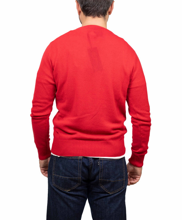 Customer Lovers & Knit maglione - girocollo, rosso