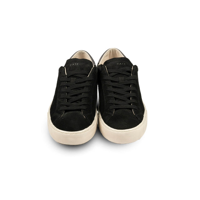 D.A.T.E. SNEAKER HILL LOW suede nere