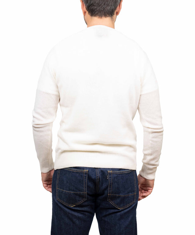Customer Lovers & Knit maglione - girocollo, latte