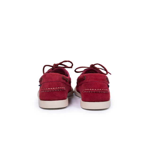 Mocassino Docksides Portland Flash out sebago rosso