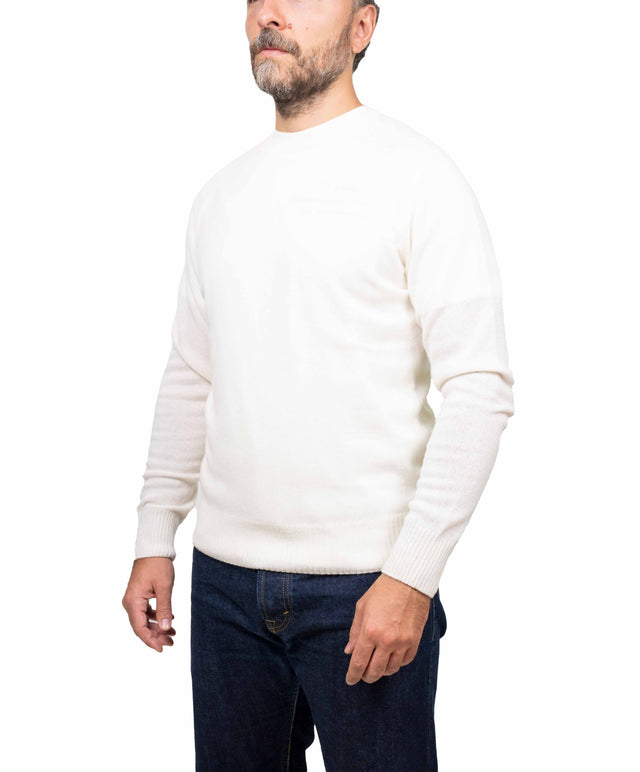 Customer Lovers & Knit maglione - girocollo, latte
