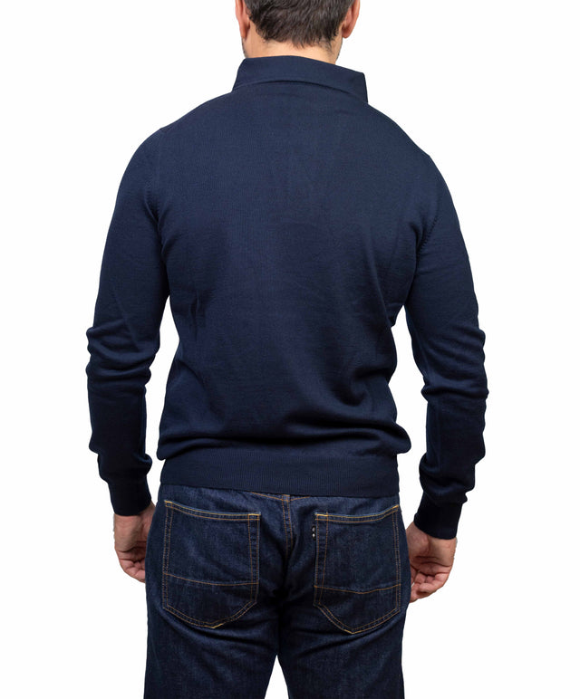 Gran Sasso maglione - polo, blu