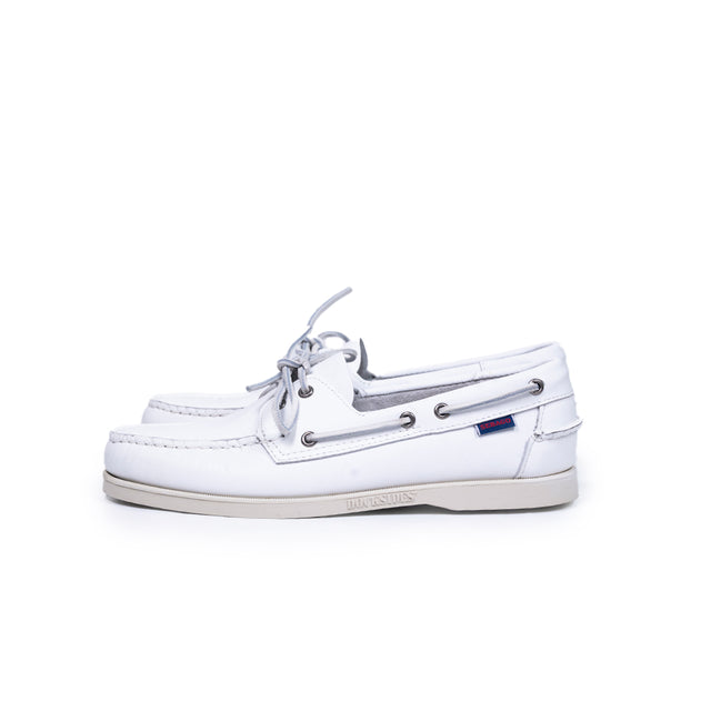 Mocassino Docksides Portland sebago bianco