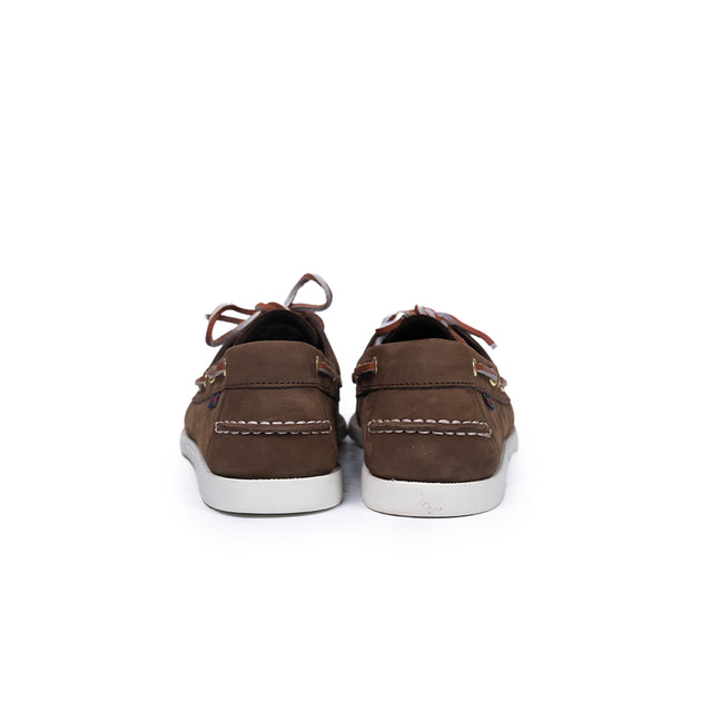 Mocassino Docksides Portland nabuck sebago marrone