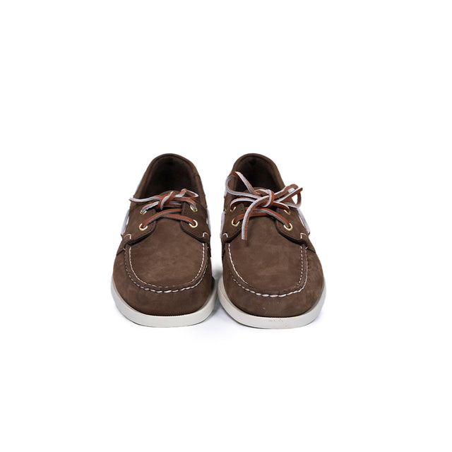 Mocassino Docksides Portland nabuck sebago marrone
