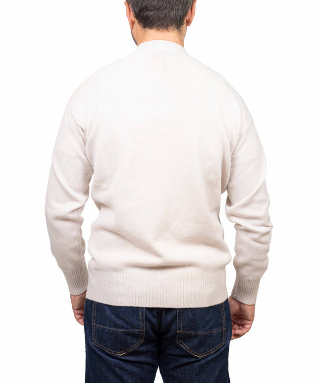 Gran Sasso maglione - cardigan, bianco