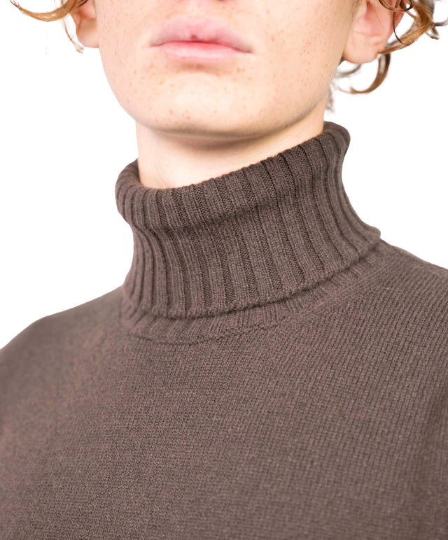 Filippo De Laurentiis - Dolcevita lana Cashmere marrone
