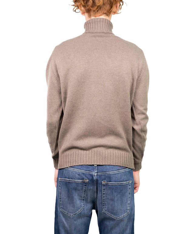 Filippo De Laurentiis - Dolcevita lana Cashmere tabacco