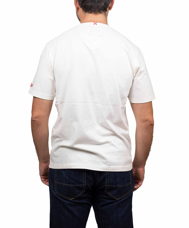 Saint Barth T-Shirt - che due palle, bianco