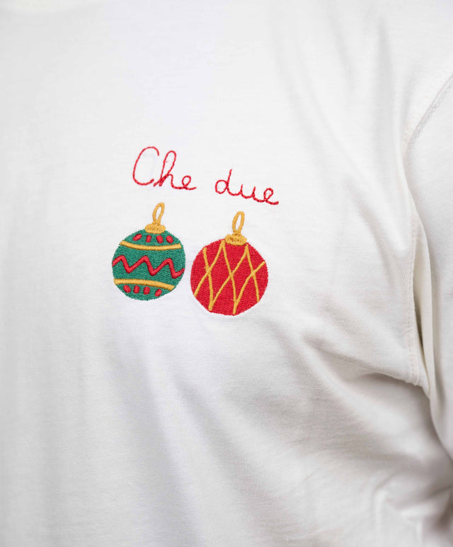 Saint Barth T-Shirt - che due palle, bianco