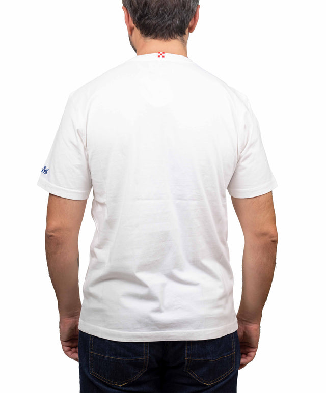 Saint Barth T-Shirt - vado a ruba, bianco