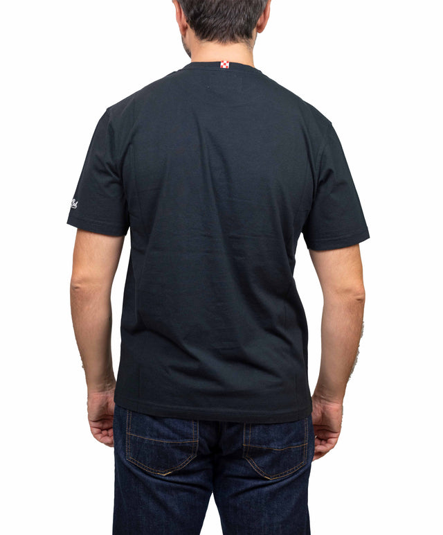 Saint Barth T-shirt - le uniche corna che accetto, nero