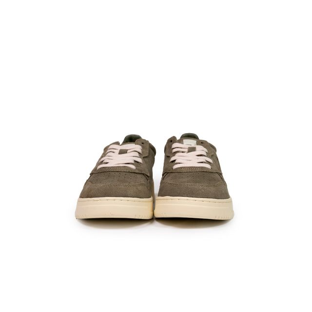 Sneaker Autry - Medialist low total suede verdi militare