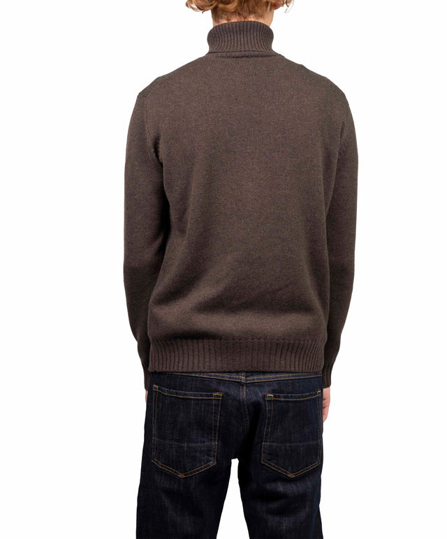 Filippo De Laurentiis - Dolcevita Cashmere marrone chiaro