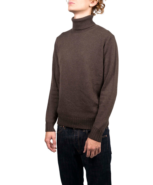 Filippo De Laurentiis - Dolcevita Cashmere marrone chiaro