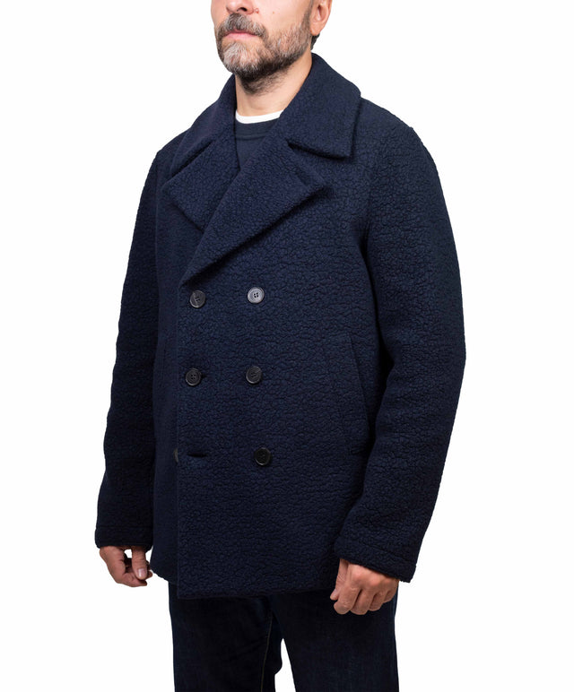 Harris Wharf London Giacca - peacoat ricciolo, blu