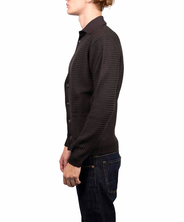 Filippo De Laurentiis - Dolcevita Cashmere marrone scuro