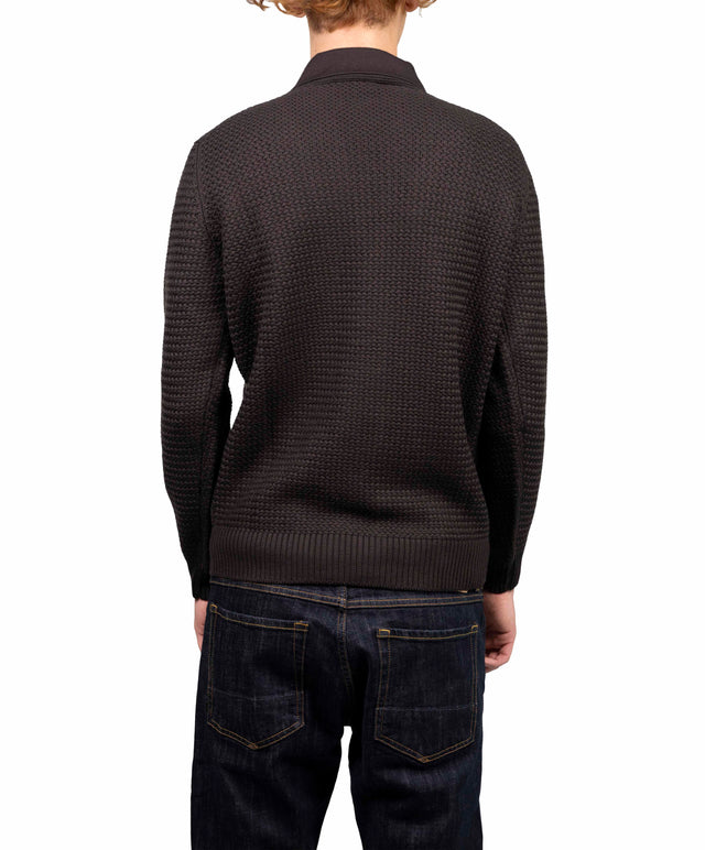 Filippo De Laurentiis - Dolcevita Cashmere marrone scuro