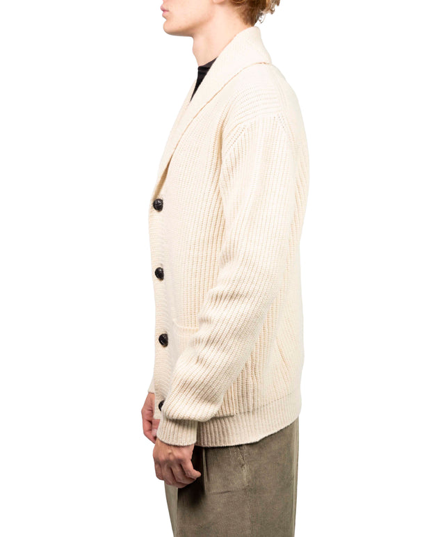 Rakkì - Cardigan sciallato renegade beige ch.