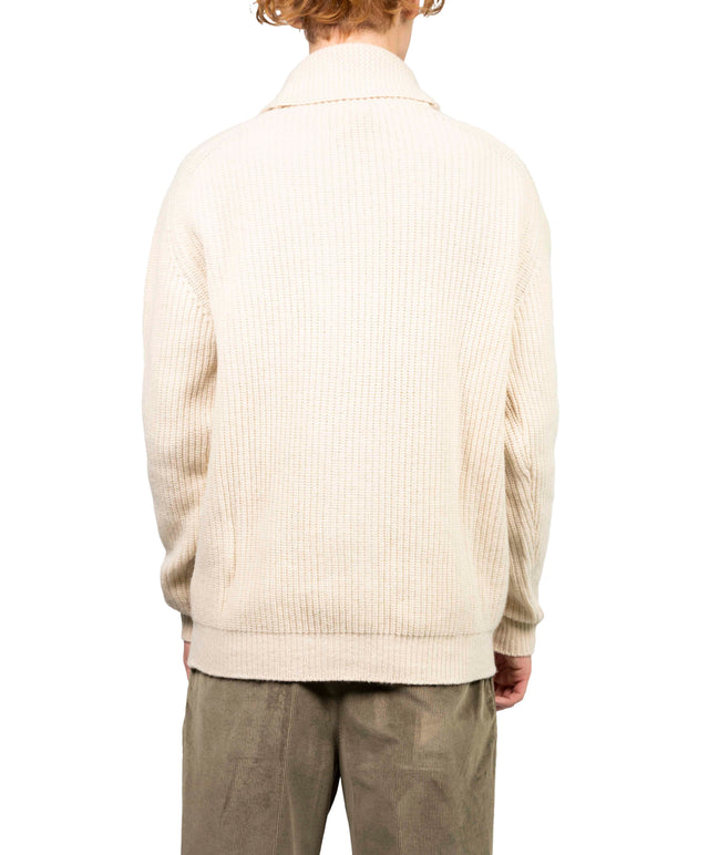 Rakkì - Cardigan sciallato renegade beige ch.