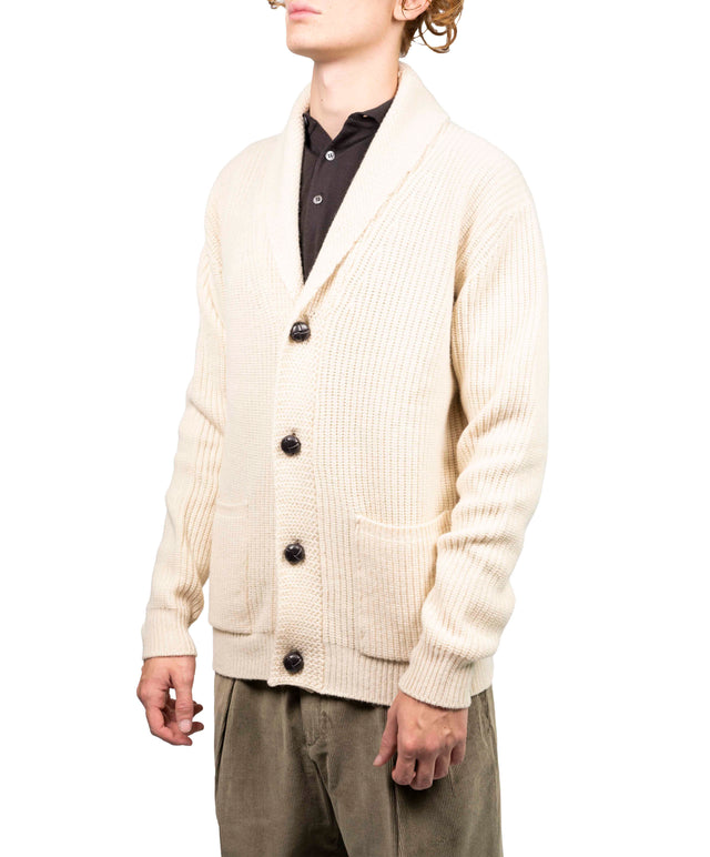Rakkì - Cardigan sciallato renegade beige ch.