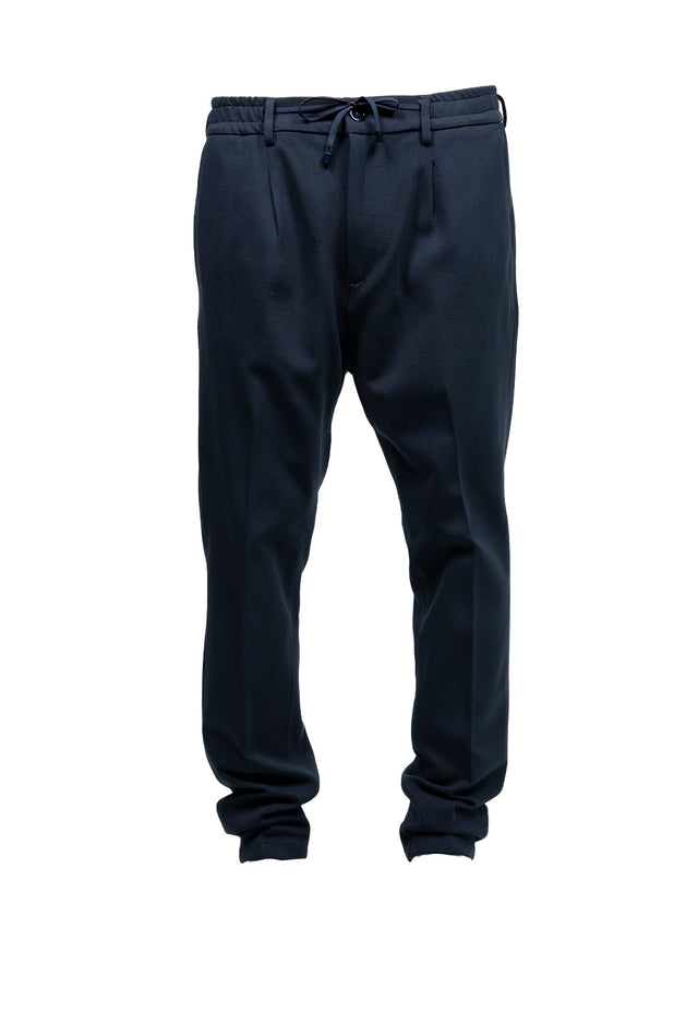 Cruna pantalone - Jogger jersey blu
