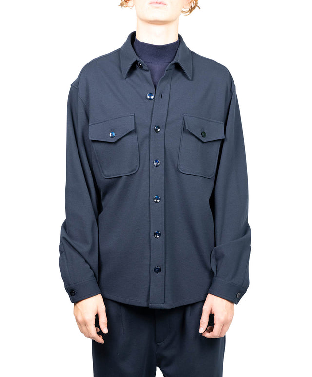 Cruna giacca - Work jersey blu