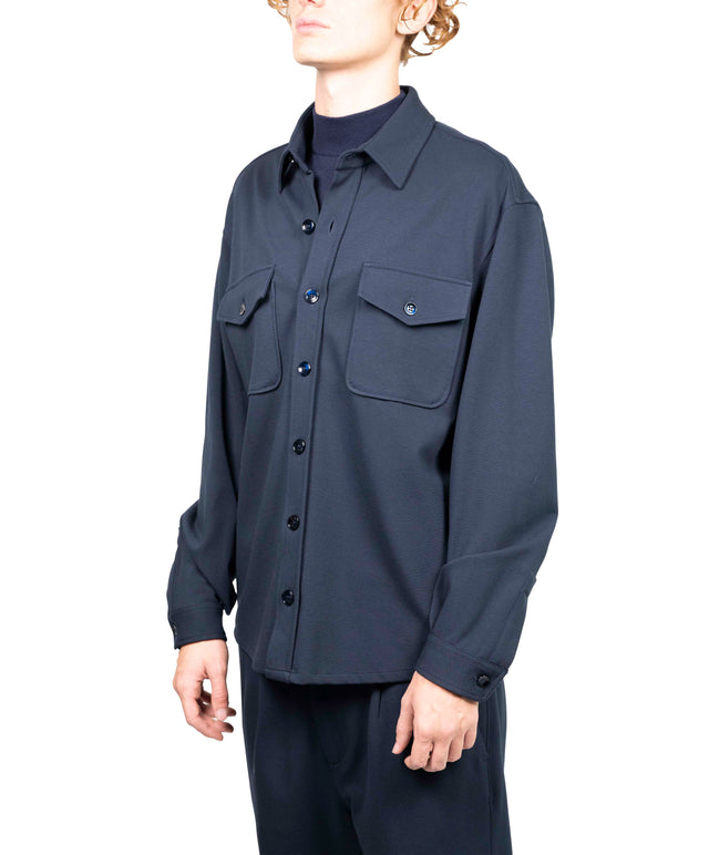 Cruna giacca - Work jersey blu
