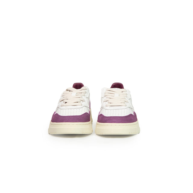 Sneakers Autry - Medalist low wom match suede Porpora grape