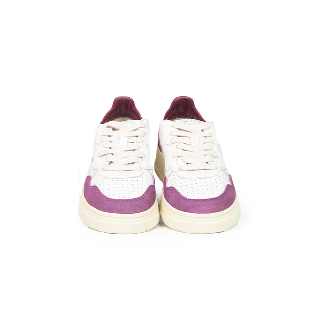 Sneakers Autry - Medalist low wom match suede Porpora grape