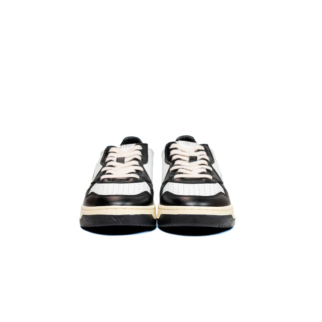 Sneakers Autry- medalist low man leather bianco e nero