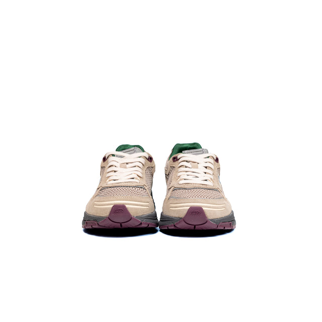 Sneakers Autry- hyperway low man in suede e mesh biscuit e afterglow