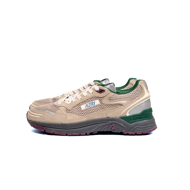 Sneakers Autry- hyperway low man in suede e mesh biscuit e afterglow