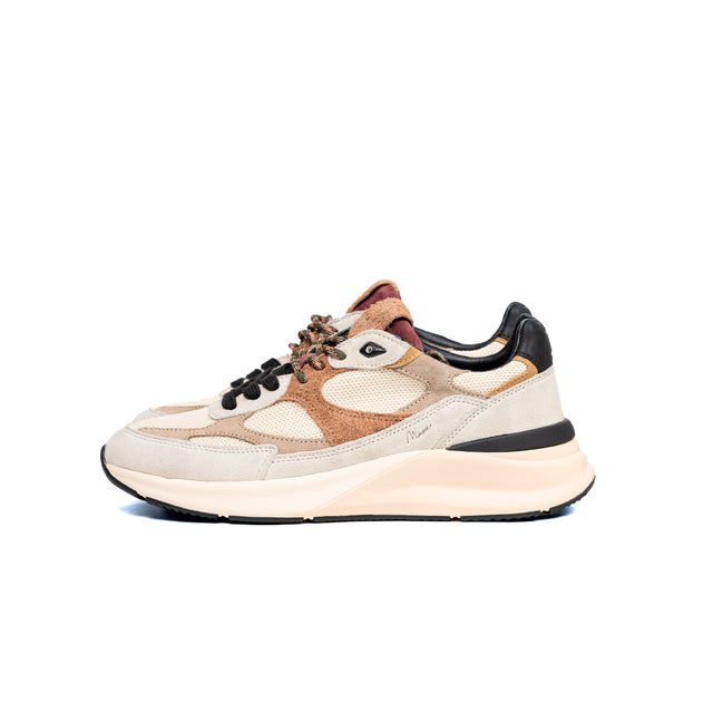 Sneakers D.A.T.E. - Running Musa latte e ivory