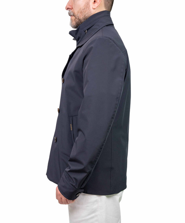 Moorer -Giacca marinaio doppio petto blu