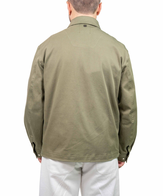 Duno - Giacca work cotone verde militare