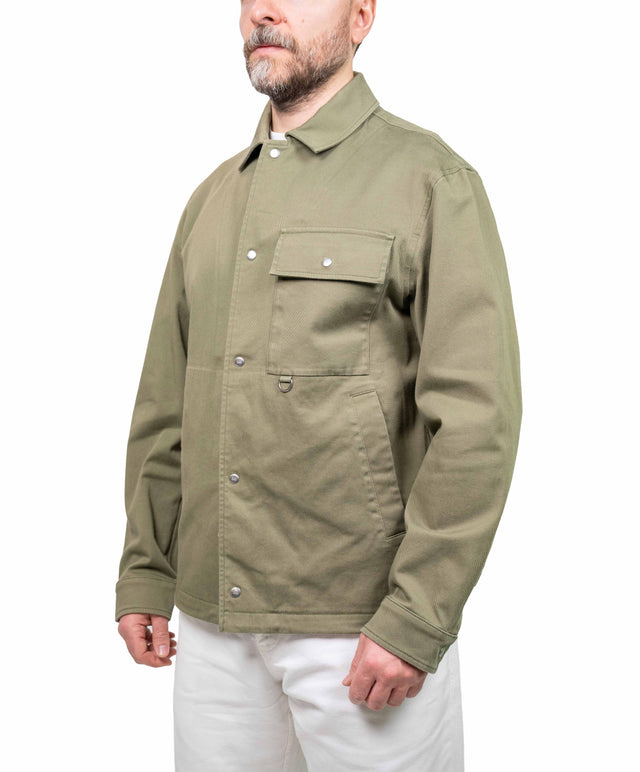 Duno - Giacca work cotone verde militare