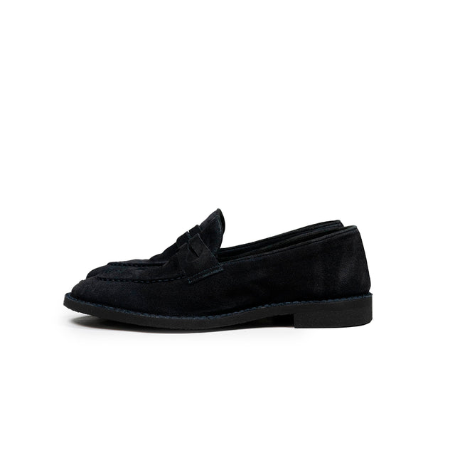 Mocassino Jason suede Alberto Fasciani - blu