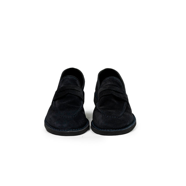 Mocassino Jason suede Alberto Fasciani - blu