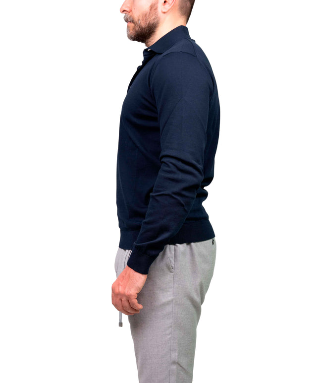 Filippo De Laurentiis - Polo calata crepes - Blu