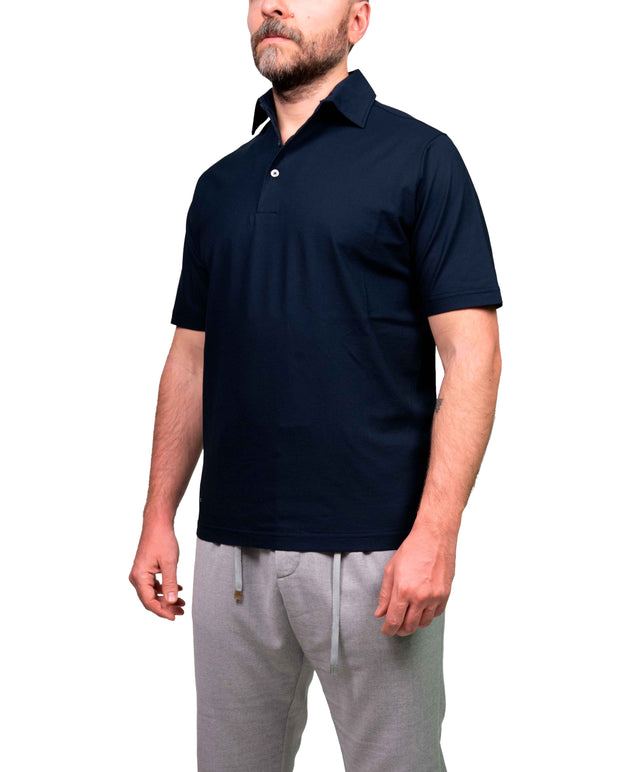 Filippo De Laurentiis - Polo paramantura - Blu