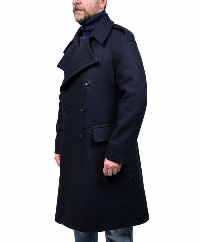 Fortela - Cappotto doppiopetto Blu